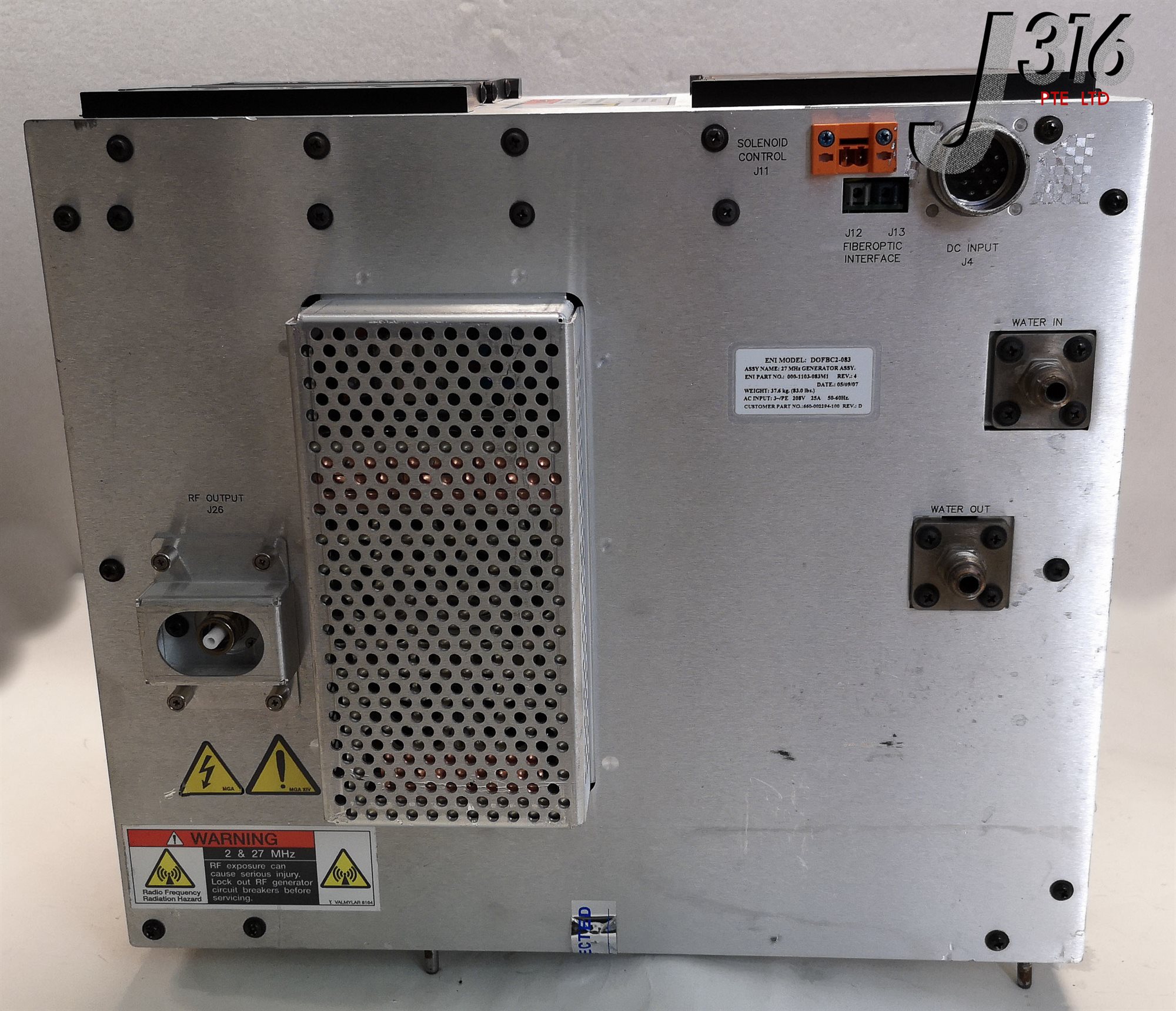 14317 ENI RF GENERATOR, 27MHZ, 000-1103-083M1 DOFBC2-083 | eBay